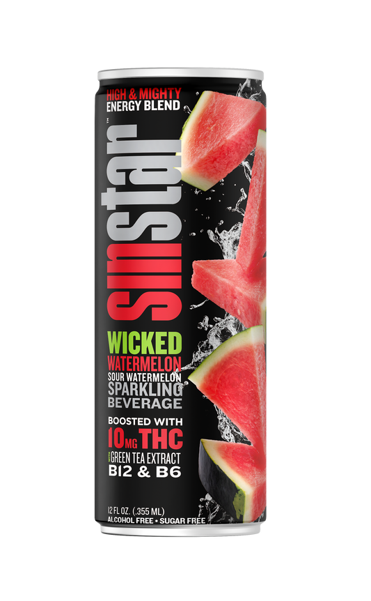 SIN STAR SELTZERS - 24pk