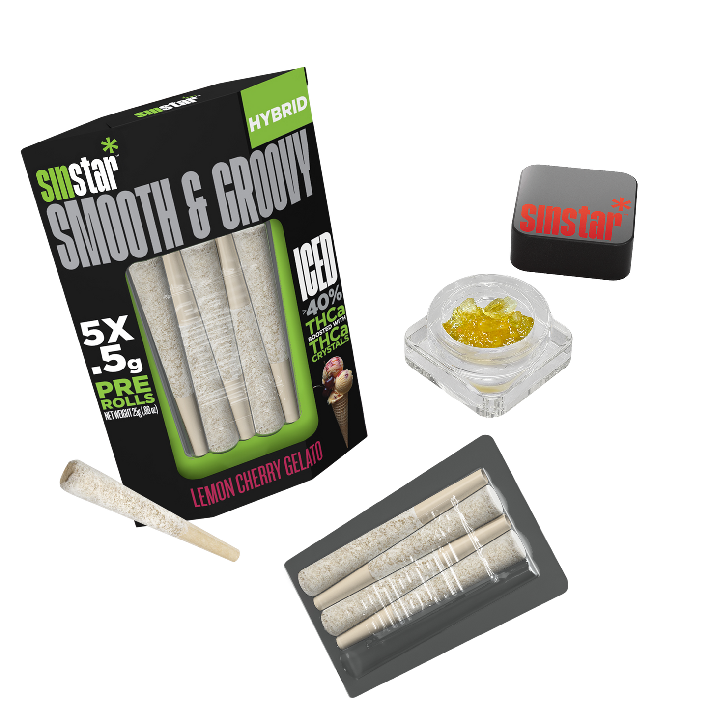 Diamond Sauce & Iced Pre-Roll Influencer Pack