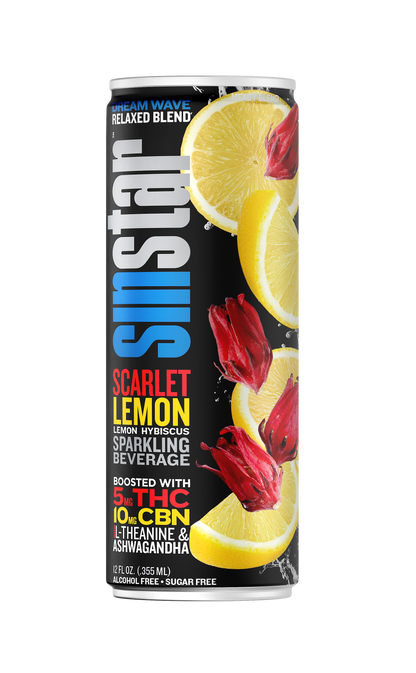 SIN STAR SELTZERS - 24pk