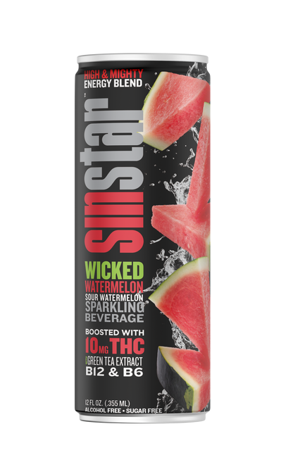 SIN STAR SELTZERS - 24pk